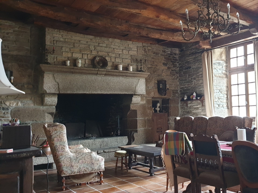 A VENDRE,FINISTERE NORD, AUTHENTIQUE MANOIR BRETON XVIIIème Siècle